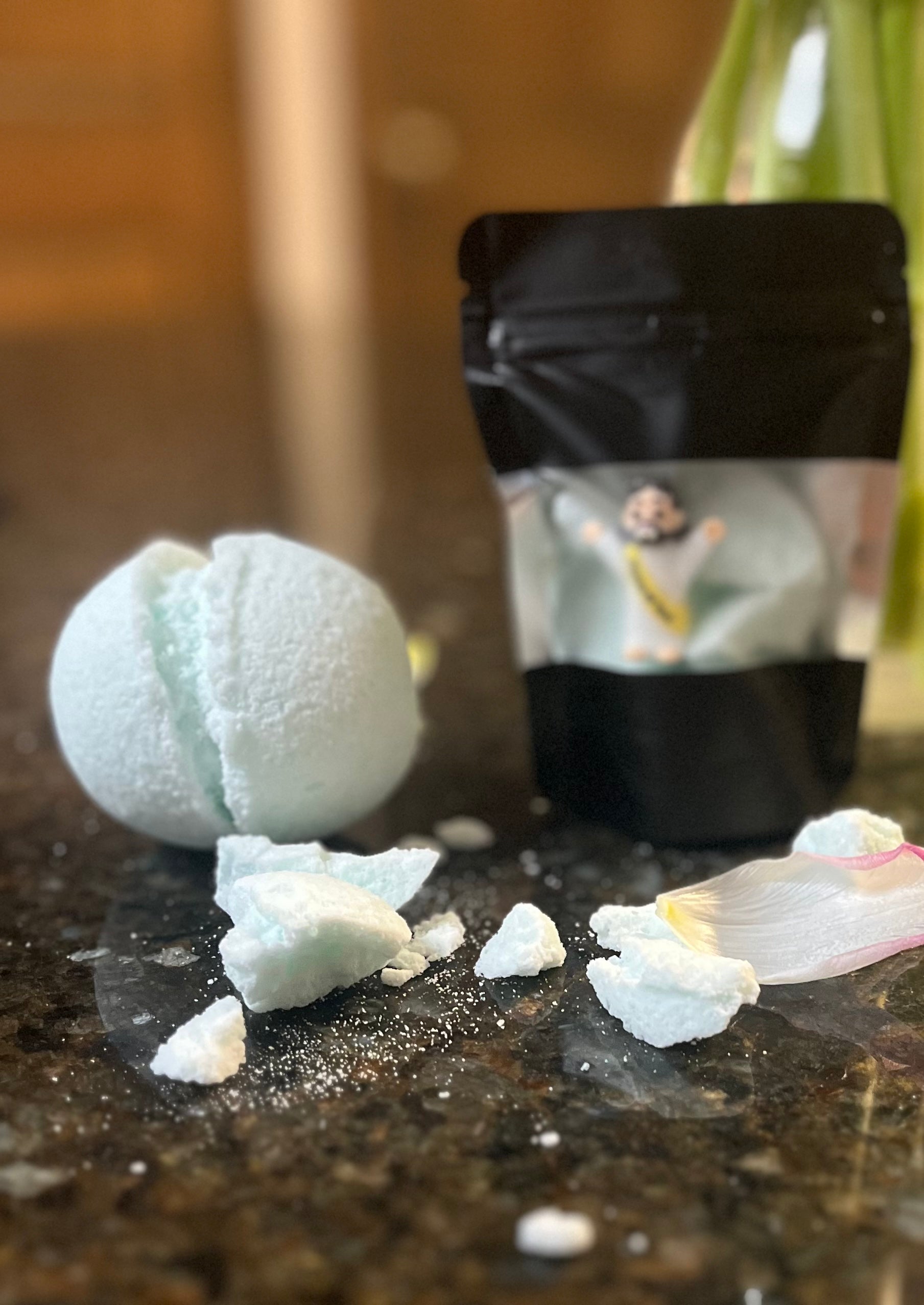 Faith Inspired Bath Fizz | Beauty for Ashes Collection | Handmade Loose Bath Soak