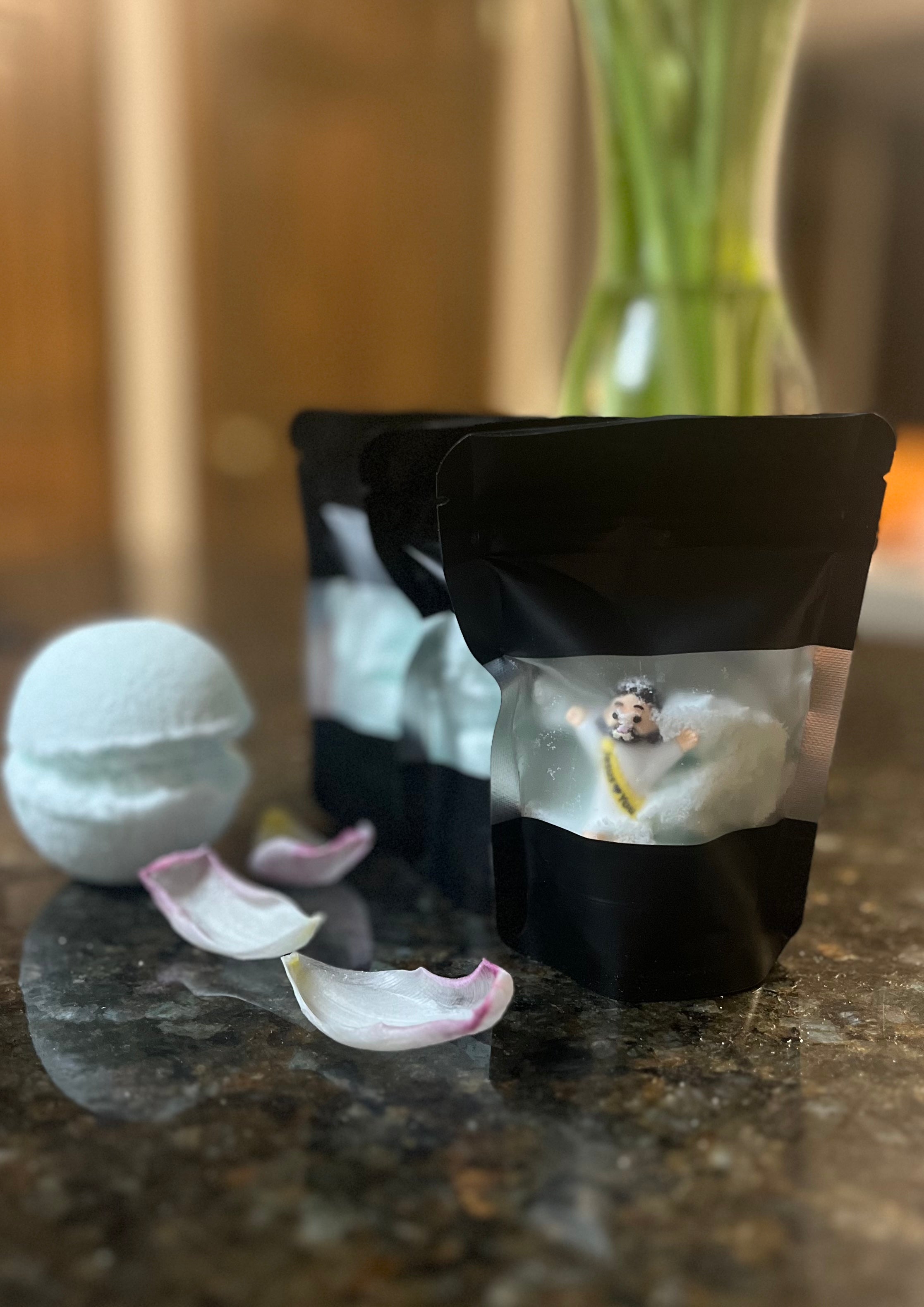 Faith Inspired Bath Fizz | Beauty for Ashes Collection | Handmade Loose Bath Soak