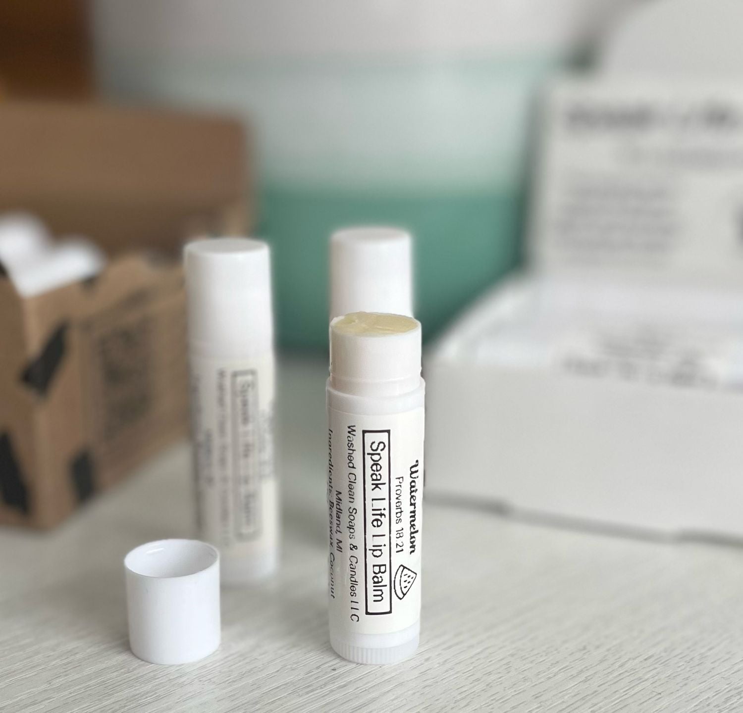 Speak Life Hand Poured Lip Balm