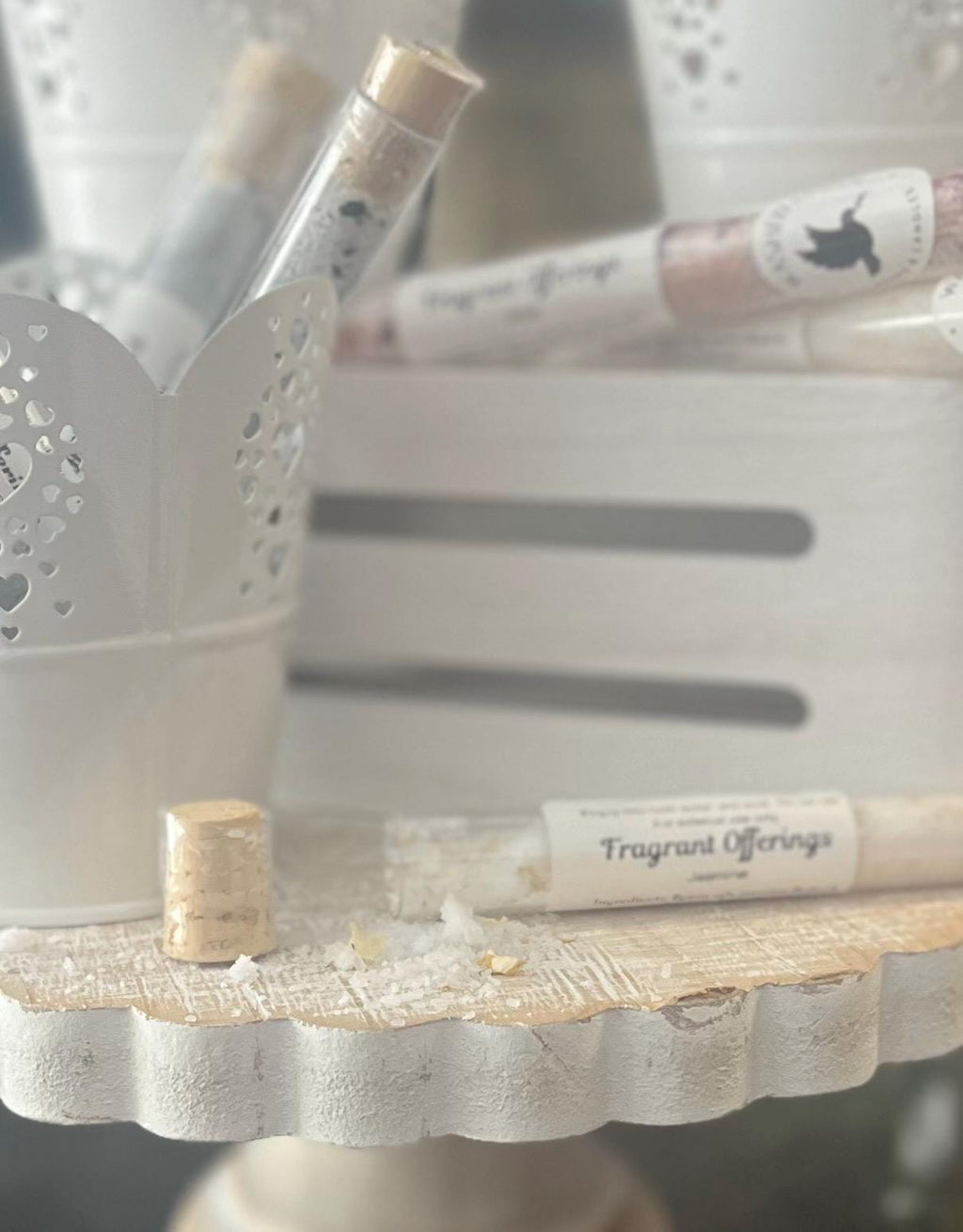 Fragrant Offerings Bath Salts for Spa Soak and Relaxing Christian Gifts